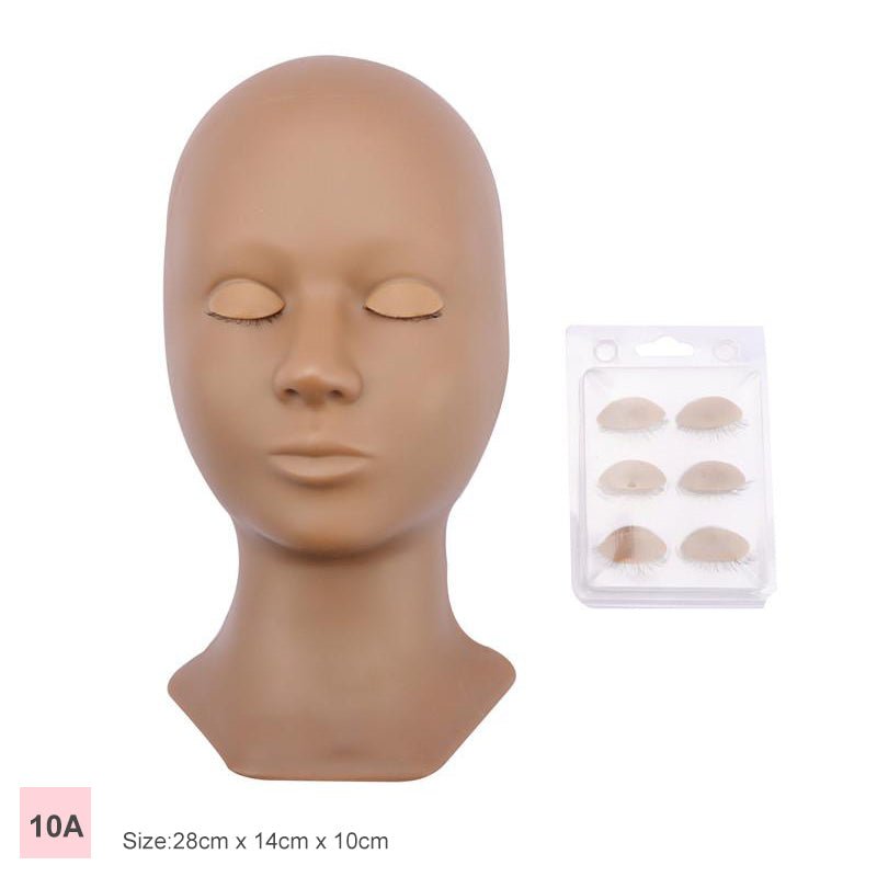 10A Silicone Training Mannequin Heads – Allovelashes