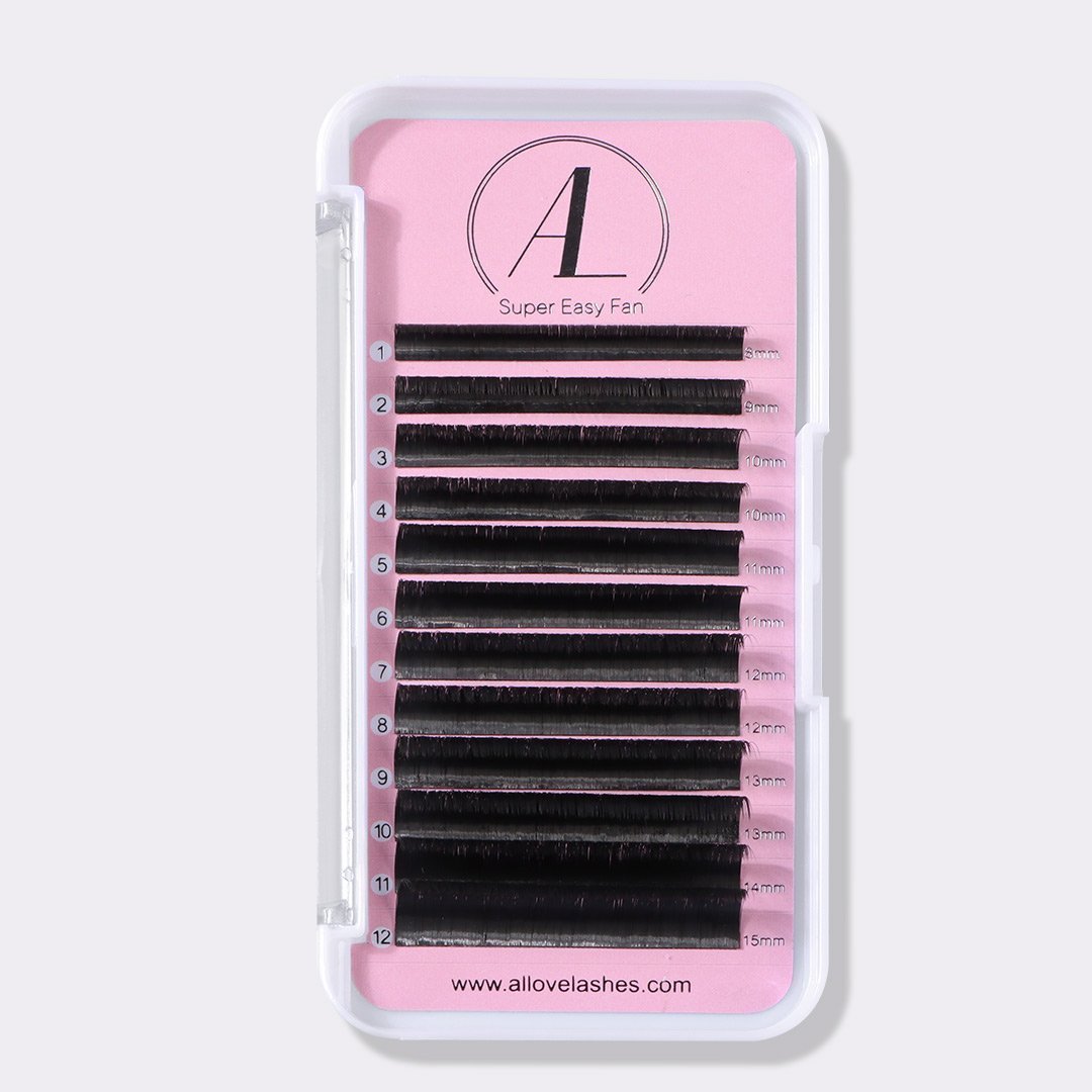 Super Easy Fan Lashes Faux Mink Lashes - Allovelashes