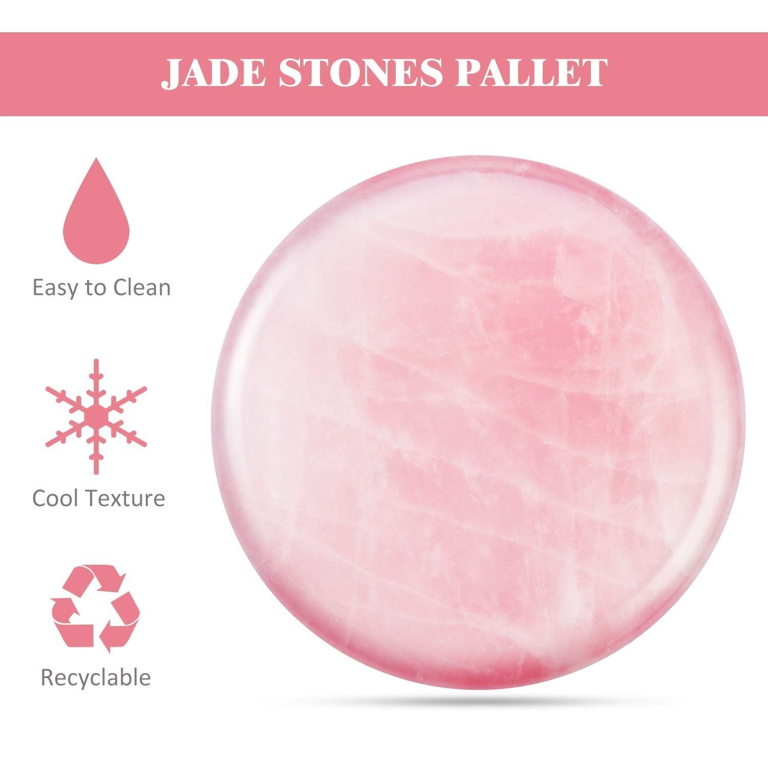 Pink Jade Stone - Allovelashes